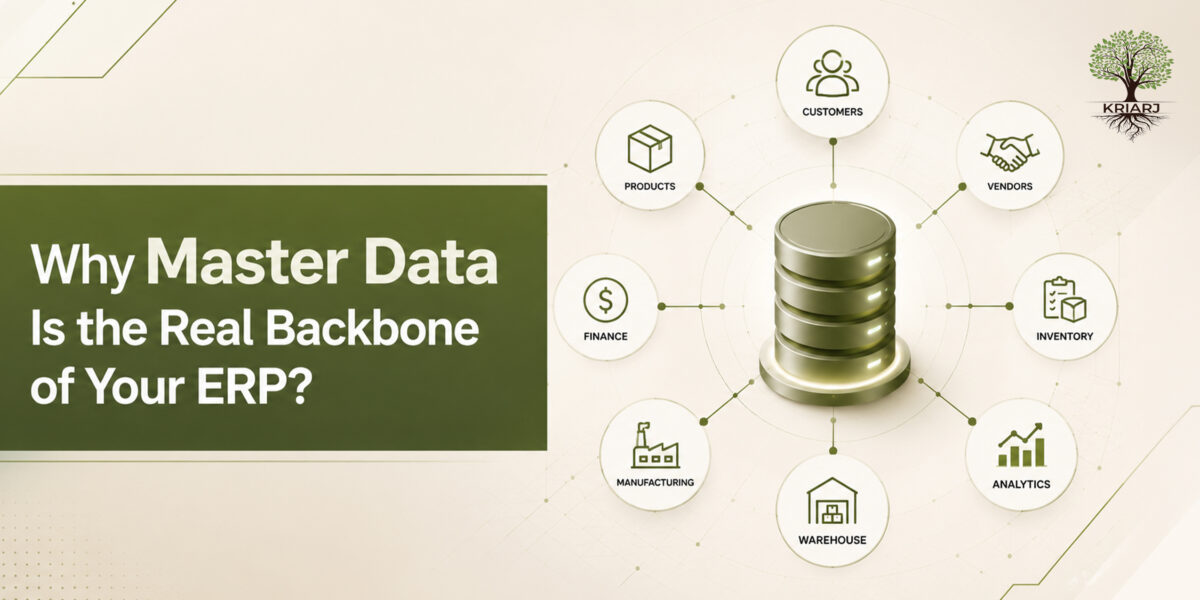 Why Master Data Is the Real Backbone of Your ERP? – Kriarj